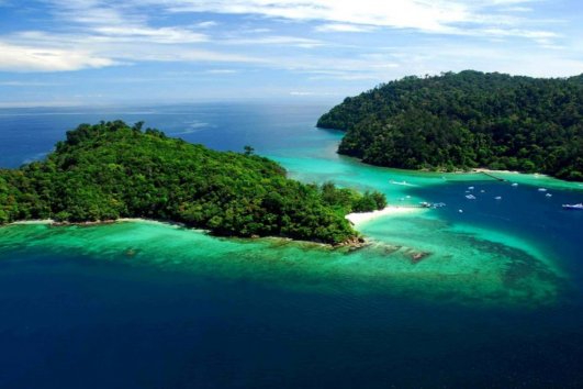 Twin Island Hopping (Tunku Abdul Rahman Park)